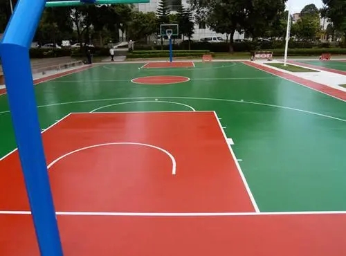 西青球场地面翻新,裂缝修重要性